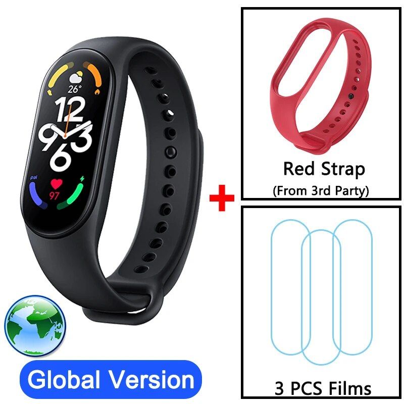 Watch + Red Band + 3Pcs Films