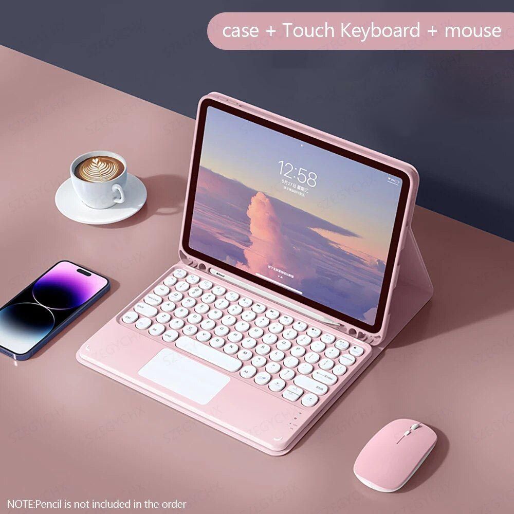 Pink with Touchpad & Mouse